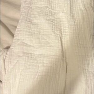 White Textured Fabric